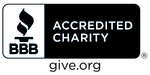 BBB temporary accredited charity emblem